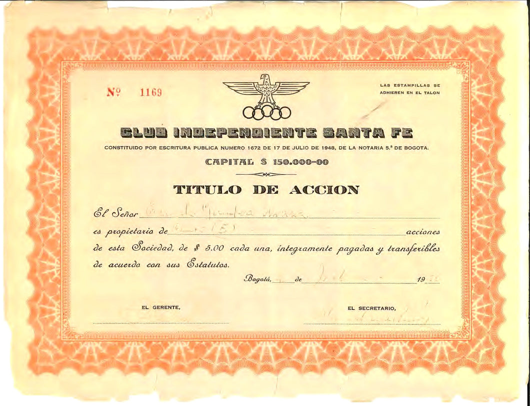 Certificado Acciones- Black Friday 2024