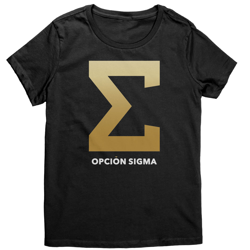 Opción Sigma Black - Women's Shirt